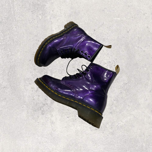 Dr martins purple boots (Women’s)