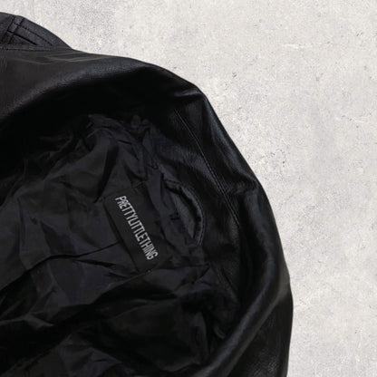 Pretty little thing leather jacket