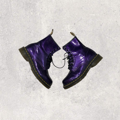 Dr martins purple boots (Women’s)