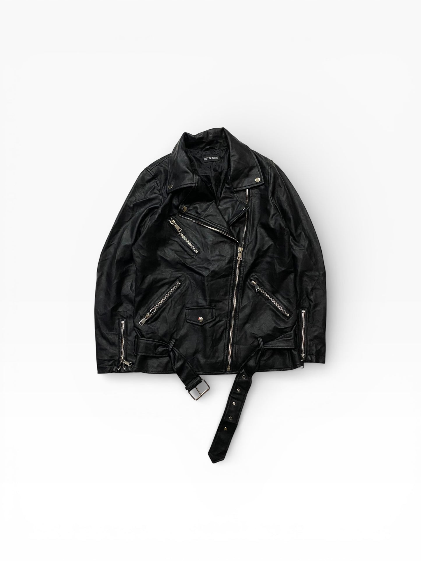 Pretty little thing leather jacket